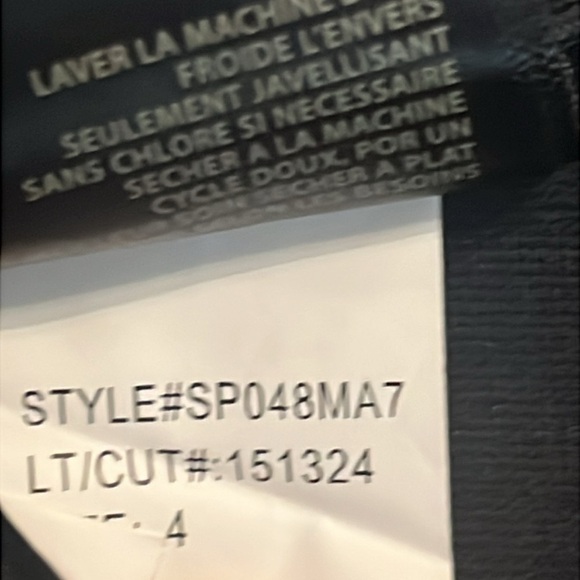 NWT KUT From The Kloth Diana Slim Straight Pant Dark Grey Plaid StitchFix Size 4 - Picture 13 of 13